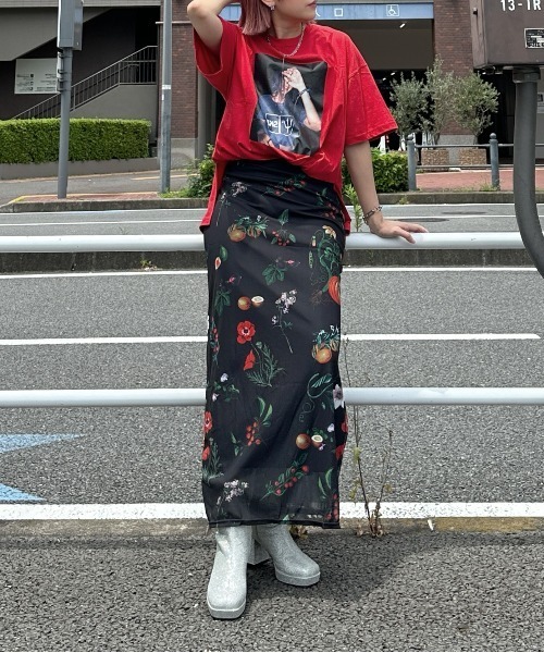 新品タグ付き⭐︎camilla flowerカッティングドレープワンピース camilla flowerカッティングドレープワンピース(S MIX PINK
