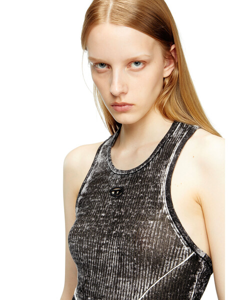 DIESEL（ディーゼル）の「ウィメンズ ニットドレス M-RAB（ドレス・レディース・ブラック・SMALL/X-SMALL）」の3枚目の写真