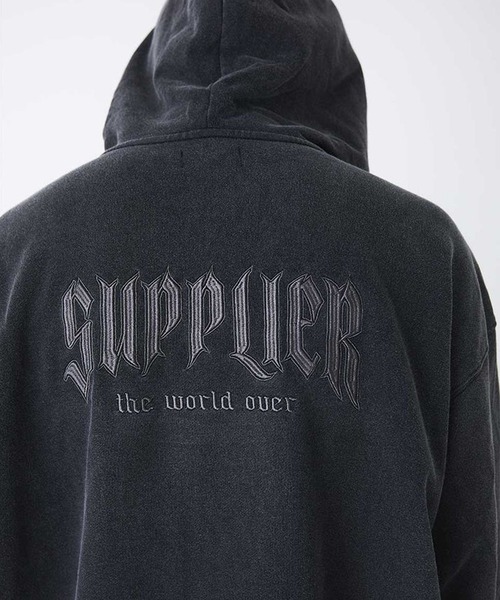 セール】SUPPLIER/サプライヤー Vintage Wash Pierced Zip