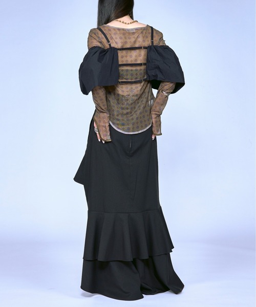 Asymmetry Waltz ドロストフレアスカート（スカート）｜Ezick