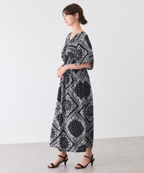 Jayro（ジャイロ）の「プリントロングワンピース（ワンピース・レディース・ブルー系その他/ブラック系その他/ブルー系その他2/ブルー/ブラック系その他2・FREE）」の15枚目の写真