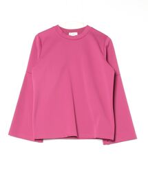 「HYKE」 長袖カットソー 2 ピンク レディース ブランド古着】HYKE｜ハイクのTシャツ/カットソー（無地）古着