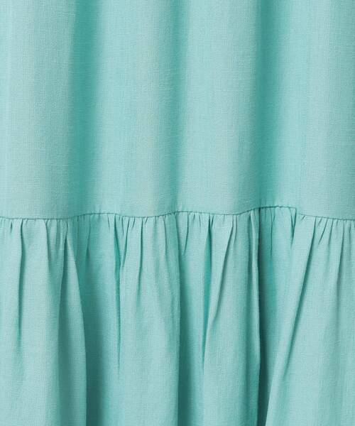 ITS'DEMO（イッツデモ）の「【ウエストゴム／手洗い可】強撚スラブスカート（スカート・レディース・オフホワイト/ブラック/ブルーグリーン/ピンク系・00）」の20枚目の写真