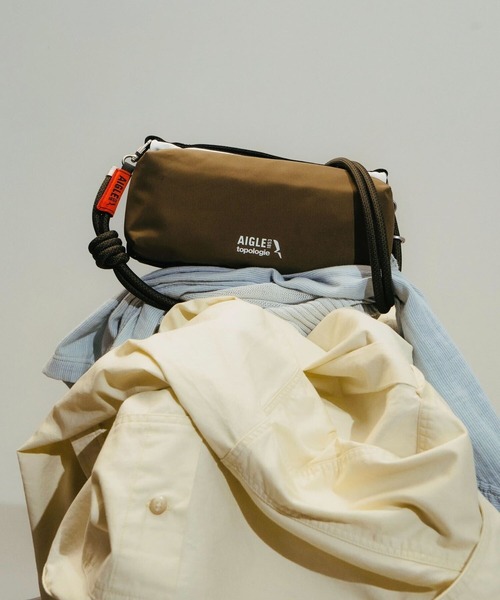 topologie トポロジー ショルダーバッグ Topologie x Aigle Trio Colour Bottle Sacoche Medium / 8.0mm