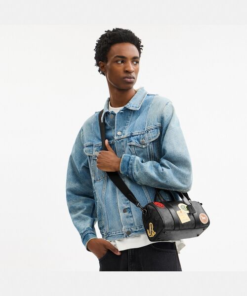 【Coach】スケッチプリントがクール! ゴッサムダッフルバッグ24 ゴッサム ダッフル バッグ 24・シグネチャー キャンバス・パッチ
