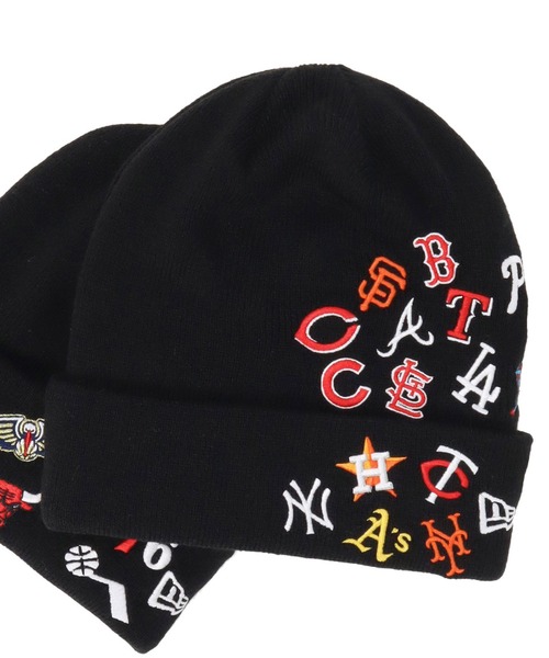【日本未発売】NEWERA ニューエラ MLB レア ニット帽 キラキラ ニューエラ ニット帽 MLB NBA(ニットキャップ/ビーニー)|NEW