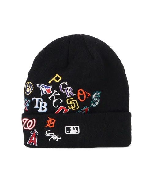 【日本未発売】NEWERA ニューエラ MLB レア ニット帽 キラキラ 日本未発売】NEWERA ニューエラ MLB レア ニット帽 キラキラ NEW