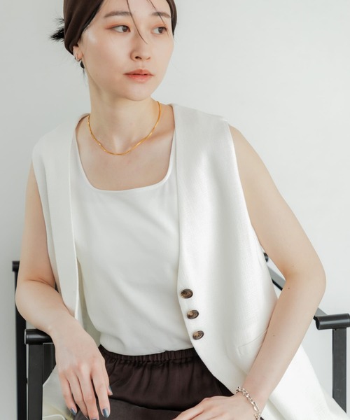 【アーバンリサーチ】コットンリネンノーカラージレ URBAN RESEARCH｜コットンリネンノーカラージレ | Rakuten