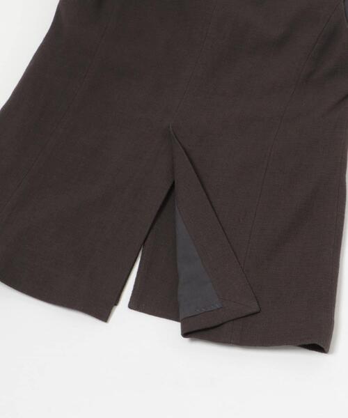 セール】コットンリネンノーカラージレ（ベスト）｜URBAN RESEARCH