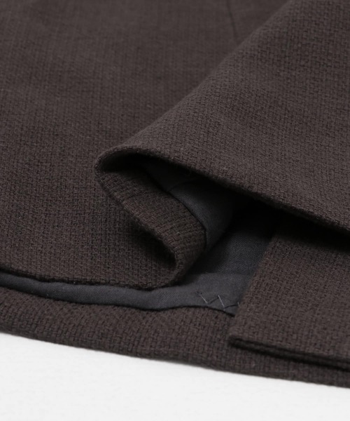 新品未使用　コットンリネンノーカラージレ　ホワイト　アーバンリサーチ URBAN RESEARCH ベスト ジレ コットンリネンノーカラージレ