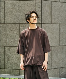 SUNNY  SPORTS | SUNNY SPORTS / サニースポーツ DRAWSTRING BIGGEST CREW TEE Primeflex ドローストリングTシャツ(Tシャツ/カットソー)