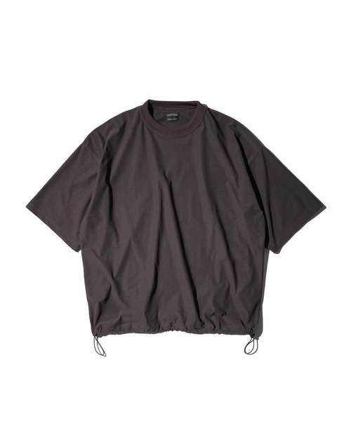 SUNNY  SPORTS（サニースポーツ）の「SUNNY SPORTS / サニースポーツ DRAWSTRING BIGGEST CREW TEE Primeflex ドローストリングTシャツ（Tシャツ/カットソー・メンズ・ホワイト/ブラウン/ブラック/オリーブ・LARGE/MEDIUM）」の15枚目の写真