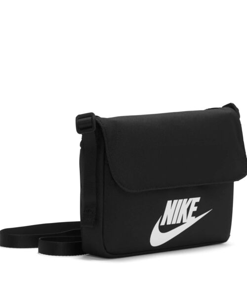 NIKE（ナイキ）の「ナイキ スポーツウェア ウィメンズ フューチュラ 365 クロスボディ バッグ (3L) / Nike Sportswear Women's Futura 365 Crossbody Bag (3L) CW9300-010 Black（ボディバッグ/ウエストポーチ・レディース・ブラック・ONE SIZE）」の4枚目の写真