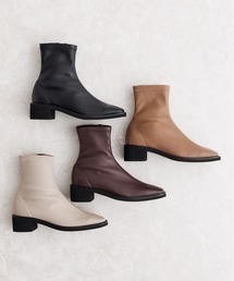 HIMIKO | 【HIMIKO】【撥水】軽量ソールシープストレッチブーツ/651401(ブーツ)