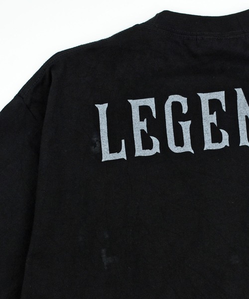 VINTAGE(ヴィンテージ)の「【USED】PRO TEAM “LEGENDS” ラップ バンド Tシャツ(Tシャツ/カットソー・メンズ・ブラック・X-LARGE)」の6枚目の写真