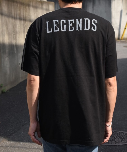 VINTAGE(ヴィンテージ)の「【USED】PRO TEAM “LEGENDS” ラップ バンド Tシャツ(Tシャツ/カットソー・メンズ・ブラック・X-LARGE)」の8枚目の写真
