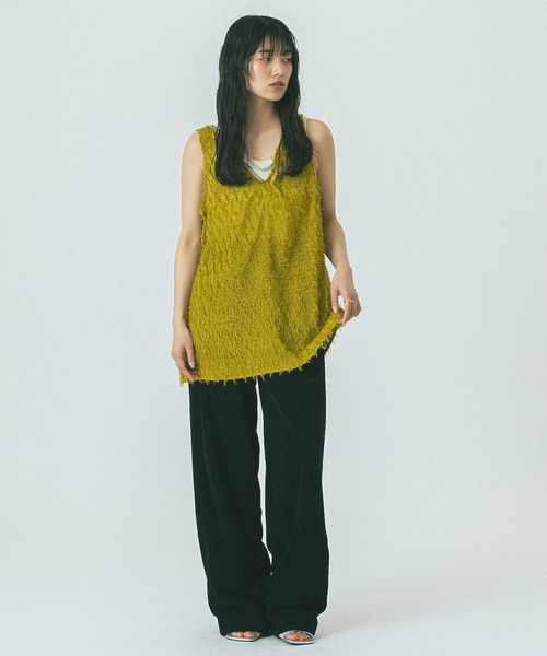ROSE BUD（ローズバッド）の「CORDUROY PANTS（その他パンツ・レディース・レッド/ホワイト/グレー/ブラック・ONE SIZE）」の21枚目の写真
