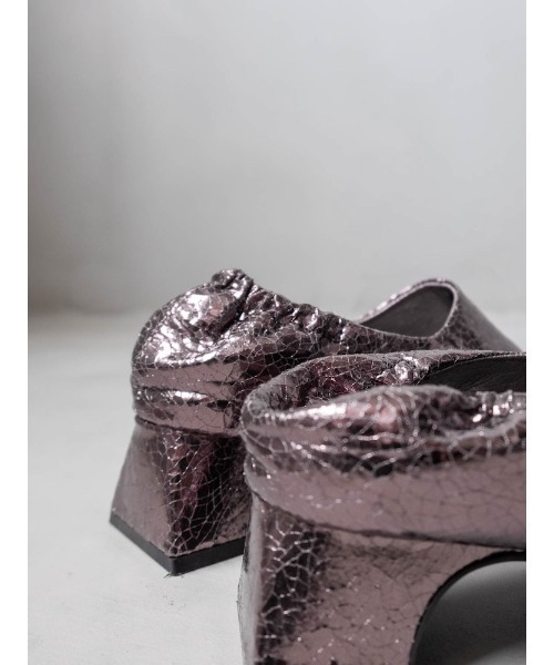 セール】Cracked Metallic Pumps（パンプス）｜sahara（サハラ）の
