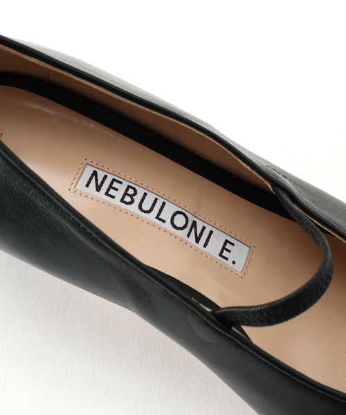 NEBULONI E（ネブローニ）の「NEBULONI.E ネブローニ IRIS 7127（パンプス・レディース・ブラック/ホワイト・38/37/36/39）」の4枚目の写真