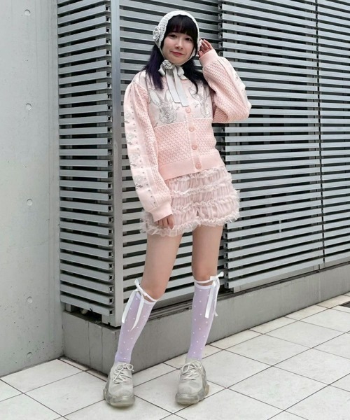 Candy Stripper（キャンディストリッパー）の「TULLE FRILL ショーツ（その他パンツ・レディース・ピンク/ブラック/オフホワイト・FREE）」の9枚目の写真