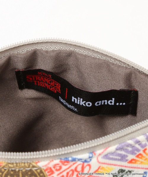 STRANGER THINGS】コラボ ポーチ（ポーチ）｜niko and