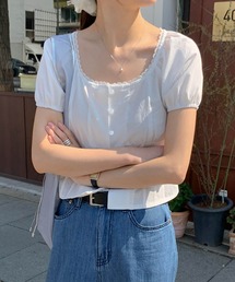 ショート　パフスリーブ　トップス SLY | FRILL PUFF CUT トップス (Tシャツ・カットソー(半袖