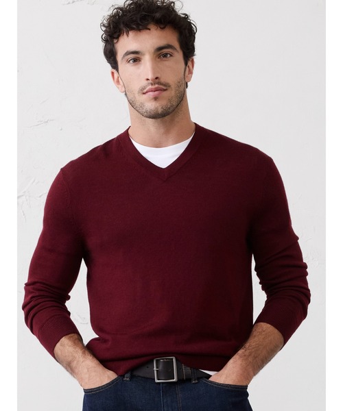 セール】BANANA REPUBLIC FACTORY STORE メリノウール Vネック