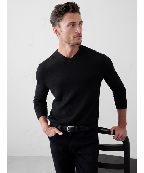 セール】BANANA REPUBLIC FACTORY STORE メリノウール Vネック