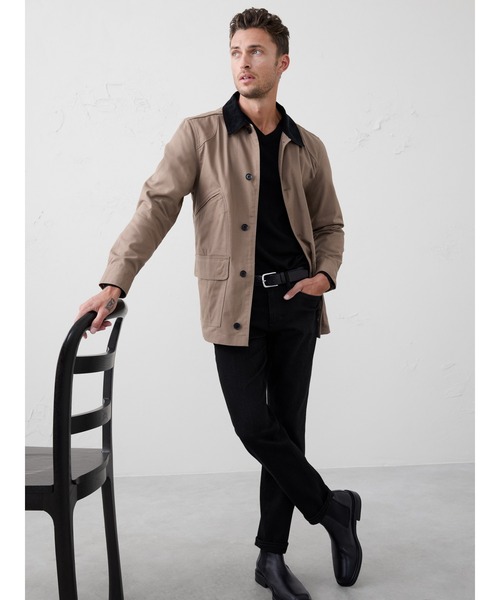 BANANA REPUBLIC FACTORY STORE（バナナリパブリック ファクトリーストア）の「BANANA REPUBLIC FACTORY STORE　　メリノウール Vネック セーター（ニット/セーター・メンズ・ネイビー/ナチュラル/ブラック/ワイン・XL/M/S/L）」の7枚目の写真