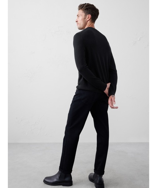 BANANA REPUBLIC FACTORY STORE（バナナリパブリック ファクトリーストア）の「BANANA REPUBLIC FACTORY STORE　　メリノウール Vネック セーター（ニット/セーター・メンズ・ネイビー/ナチュラル/ブラック/ワイン・XL/M/S/L）」の6枚目の写真