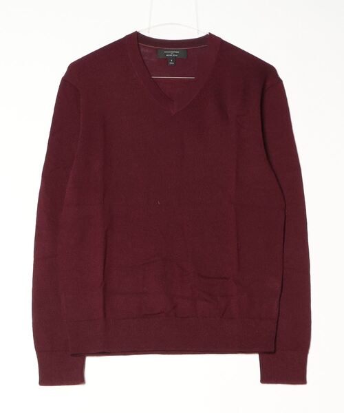 BANANA REPUBLIC FACTORY STORE（バナナリパブリック ファクトリーストア）の「BANANA REPUBLIC FACTORY STORE　　メリノウール Vネック セーター（ニット/セーター・メンズ・ネイビー/ナチュラル/ブラック/ワイン・XL/M/S/L）」の13枚目の写真
