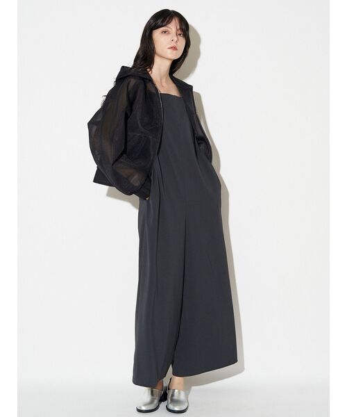 ELENDEEK（エレンディーク）の「メッシュボンディングフーディー（ブルゾン・レディース・カーキ/ブラック・FREE）」の15枚目の写真