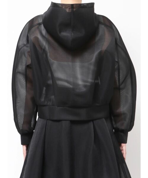 ELENDEEK（エレンディーク）の「メッシュボンディングフーディー（ブルゾン・レディース・カーキ/ブラック・FREE）」の21枚目の写真