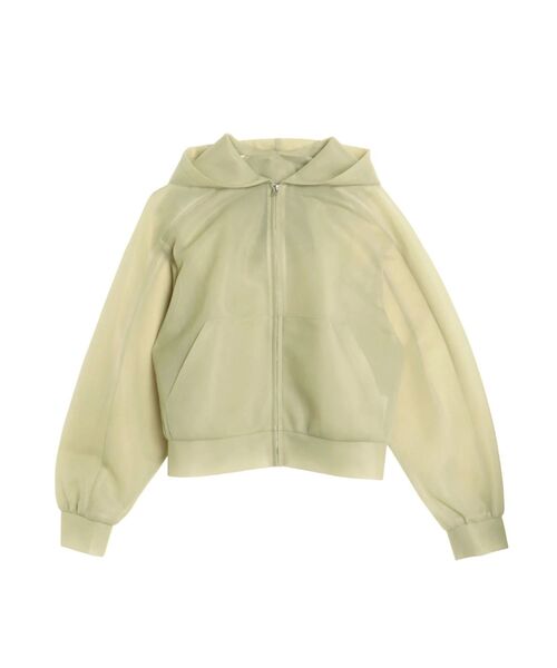 エレンディーク　メッシュボンディングブルゾン セール】メッシュボンディングフーディー（ブルゾン）｜ELENDEEK