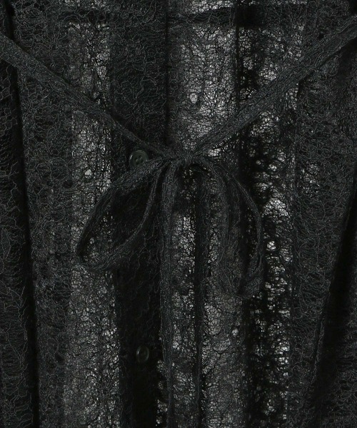 PAGEBOY（ページボーイ）の「ソウレースシャツワンピース（シャツワンピース・レディース・オフホワイト/ブラック・FREE）」の22枚目の写真