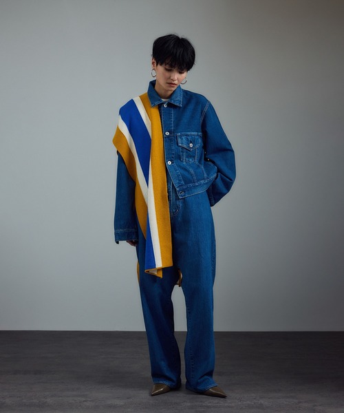 HIGHLAND 2000(ハイランドトゥーサウザンド)の「【HIGHLAND2000(ハイランド2000)】college scarf / カレッジマフラー(マフラー・レディース・ホワイト系その他7/イエロー系その他6・FREE)」の5枚目の写真