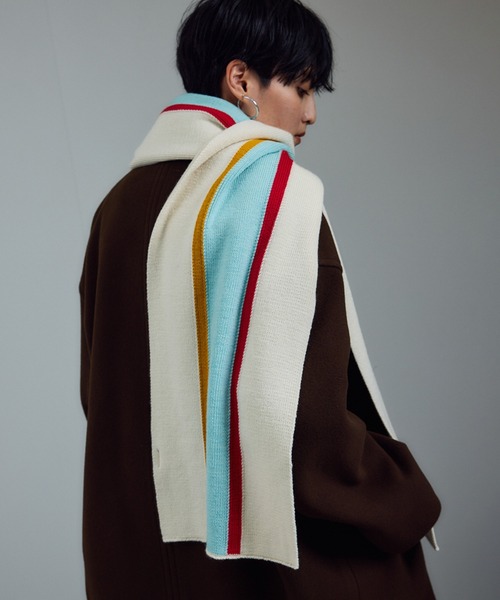 HIGHLAND 2000(ハイランドトゥーサウザンド)の「【HIGHLAND2000(ハイランド2000)】college scarf / カレッジマフラー(マフラー・レディース・ホワイト系その他7/イエロー系その他6・FREE)」の7枚目の写真