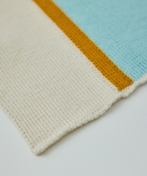 HIGHLAND 2000(ハイランドトゥーサウザンド)の「【HIGHLAND2000(ハイランド2000)】college scarf / カレッジマフラー(マフラー・レディース・ホワイト系その他7/イエロー系その他6・FREE)」の13枚目の写真