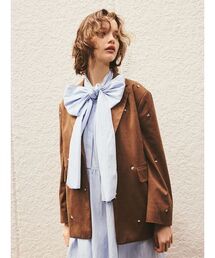 FURFUR | ローズ刺繍テーラードジャケット(テーラードジャケット)