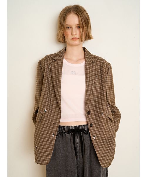 FURFUR（ファーファー）の「ローズ刺繍テーラードジャケット