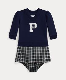 POLO RALPH LAUREN CHILDRENSWEAR（ポロ ラルフ ローレン チルドレンズウェア）の「フリース スウェットシャツ ドレス & ブルマー（その他ベビーウェア）」
