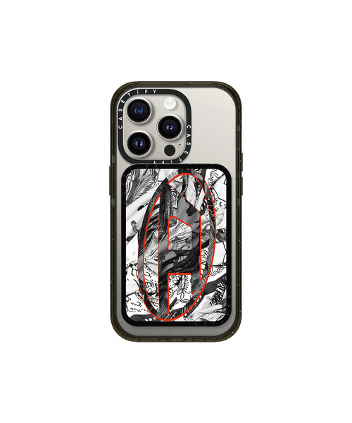 casetify diesel スマホスタンド Diesel x CASETiFY スマホスタンド | グレー | FARFETCH JP