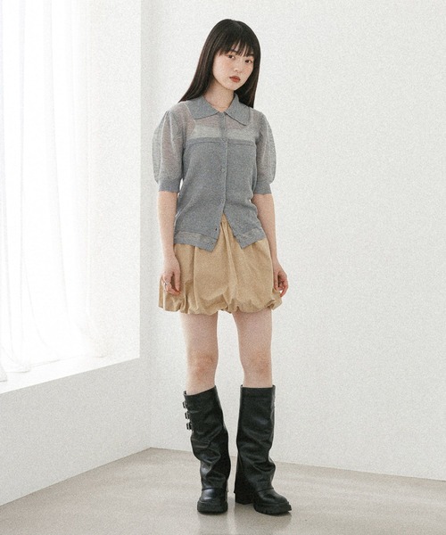 Heather（ヘザー）の「ベルト付きカバーロングブーツ　581674（ブーツ・レディース・ブラウン/ブラック・L/M）」の5枚目の写真