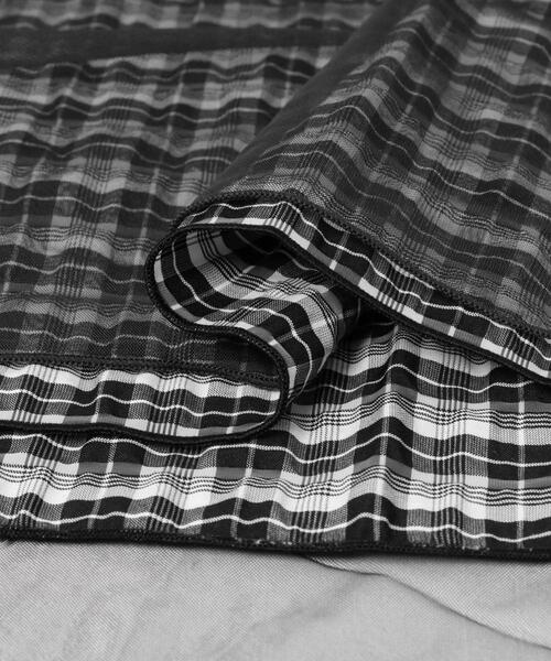 KBF（ケイビーエフ）の「チュールレイヤードチェックスカート（スカート・レディース・カーキ/ブラック・ONE）」の15枚目の写真