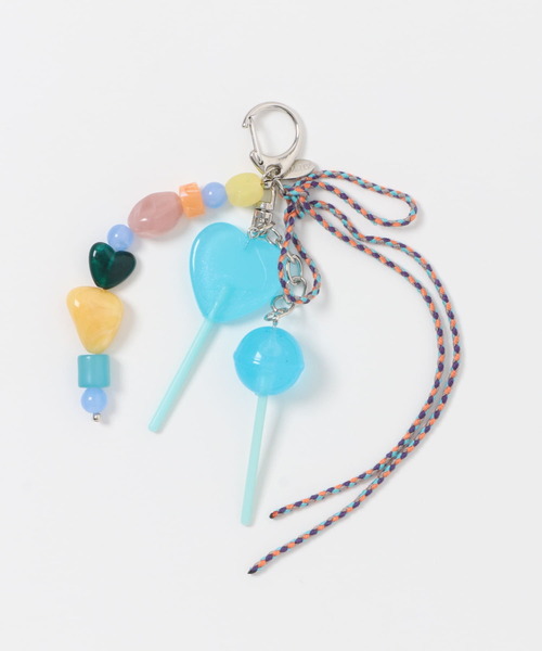 SMELLY(スメリー)の「カラーモチーフキャンディーキーチェーン(キーホルダー・レディース・イエロー/パープル/ブルー・-)」の9枚目の写真