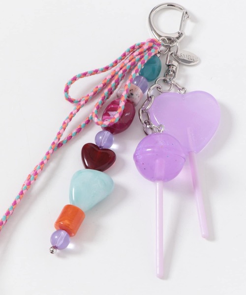SMELLY(スメリー)の「カラーモチーフキャンディーキーチェーン(キーホルダー・レディース・イエロー/パープル/ブルー・-)」の14枚目の写真