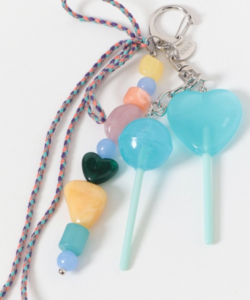 カラーモチーフキャンディーキーチェーン（キーホルダー）｜SMELLY