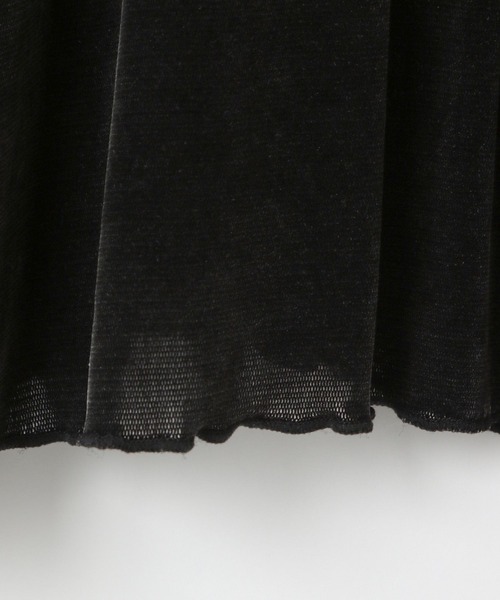 LOWRYS FARM（ローリーズファーム）の「ベロア２ＷＡＹプルオーバーＬＳ  577775（Tシャツ/カットソー・レディース・ネイビー/ブラウン/オフホワイト/ブラック・FREE）」の18枚目の写真