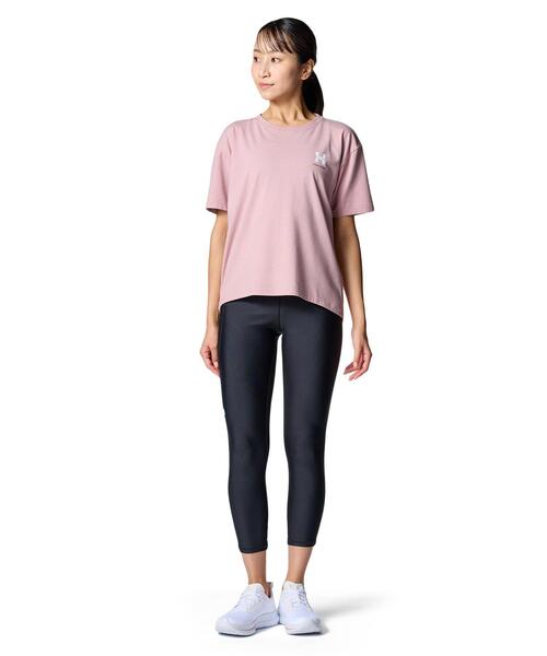 UNDER ARMOUR(アンダーアーマー)の「UAパフォーマンスコットン Tシャツ(トレーニング/レディース)(Tシャツ/カットソー・レディース・ピンク系・L/XL/M/S)」の3枚目の写真