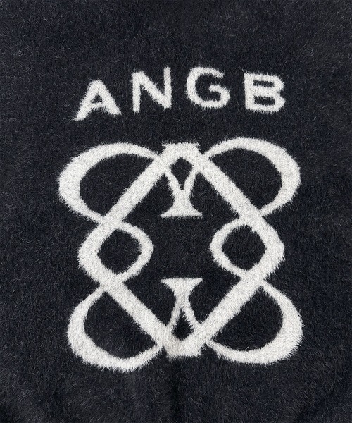 ANDGEEBEE（アンジービー）の「UNISEX エンブレムシャギーベスト（ベスト・レディース・ブラック/グレー・FREE）」の15枚目の写真